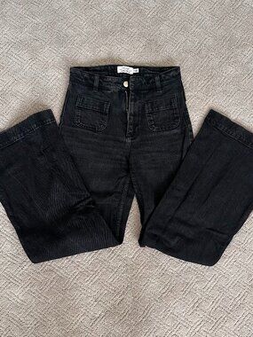 & Other Stories High-Waisted Flared Jeans